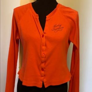 Harley Davidson long sleeve tee Y2K